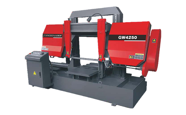 西秀GW4250双柱龙门卧式带锯床