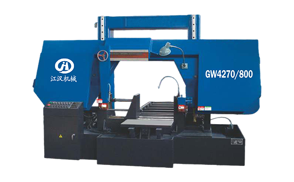 西秀GW4270/800双柱龙门卧式带锯床